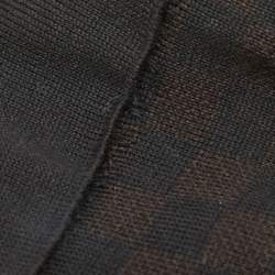 مملوكة مسبقًا Louis Vuitton Black/Brown Petit Damier Beanie