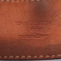 مملوكة مسبقًا Louis Vuitton Monogram Canvas LV Initiales Belt 100CM