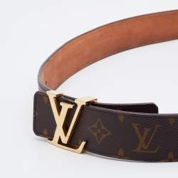 مملوكة مسبقًا Louis Vuitton Monogram Canvas LV Initiales Belt 100CM