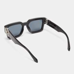 Louis Vuitton Black LV Match Square Sunglasses