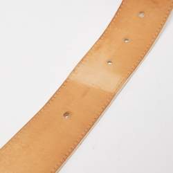 Louis Vuitton Damier Azur Canvas LV Initiales Belt 90cm