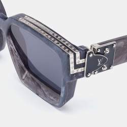 LOUIS VUITTON Acetate 1.1 Millionaires Z1326E Sunglasses Grey 1243153