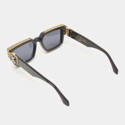 Louis Vuitton Black/Gold Z1165W 1.1 Millionaires Square Sunglasses