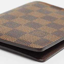 Louis Vuitton Damier Ebene Canvas Passport Holder