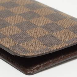 Louis Vuitton Damier Ebene Canvas Passport Holder
