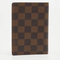 Louis Vuitton Damier Ebene Canvas Passport Holder