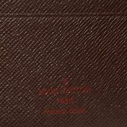 Louis Vuitton Damier Ebene Canvas Passport Holder