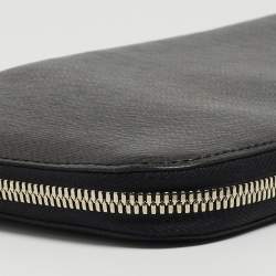 مملوكة مسبقًا Louis Vuitton Black Taiga Leather Tie Travel Case 