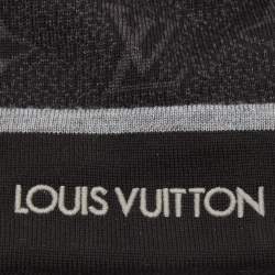 Pre Owned Louis Vuitton Black My Monogram Eclipse Wool Hat