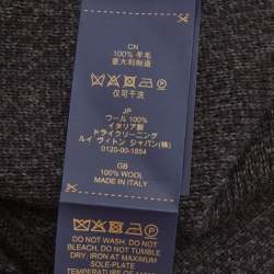 Pre Owned Louis Vuitton Black My Monogram Eclipse Wool Hat