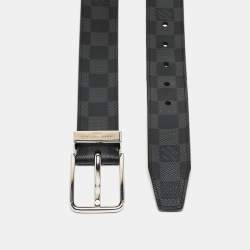 Louis Vuitton Damier Graphite Canvas Buckle Belt 95 CM