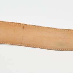Louis Vuitton Damier Azur Canvas LV Initiales Belt 95CM