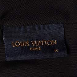 Pre Owned  Louis Vuitton X Virgil Abloh Limited Edition Black Casquette Monogram Quill Baseball Cap One Size