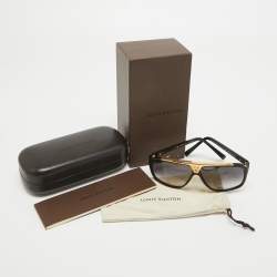 Louis Vuitton Black Gradient Z0350W Evidence Square Sunglasses 