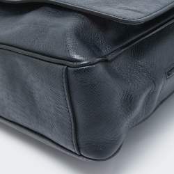 Louis Vuitton Navy Blue Taiga Leather Roman MM Bag