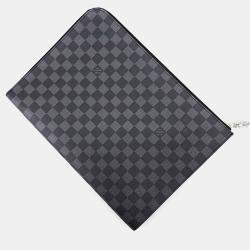 Louis Vuitton Damier Ebene Pochette Jour GM Clutch