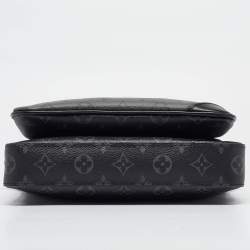 Louis Vuitton Monogram Eclipse Canvas Trio Messenger Bag