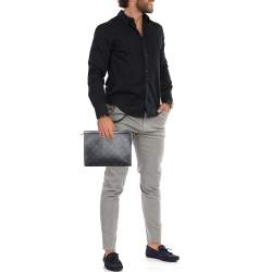 Pre Owned Louis Vuitton Monogram Eclipse Canvas Pochette Voyage MM