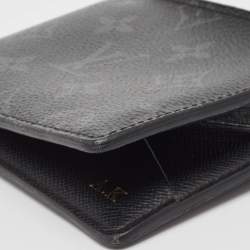 Pre Owned Louis Vuitton Monogram Eclipse Multiple Wallet