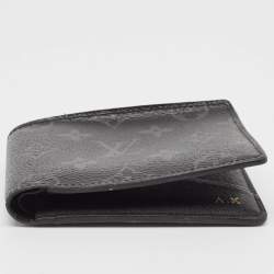 Pre Owned Louis Vuitton Monogram Eclipse Multiple Wallet