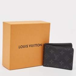 Pre Owned Louis Vuitton Monogram Eclipse Multiple Wallet