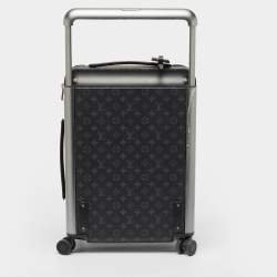 Pre Owned Louis Vuitton Monogram Eclipse Canvas Horizon 55 Suitcase