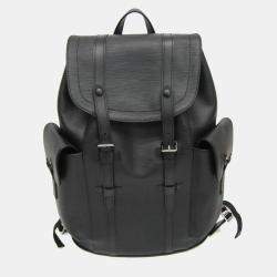 Louis Vuitton Black Epi Leather PM Christopher Backpack 