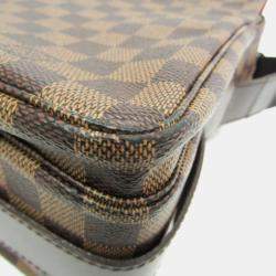 Louis Vuitton Brown Damier Ebene Naviglio Messenger Bag