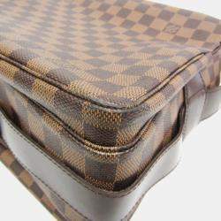 Louis Vuitton Brown Damier Ebene Naviglio Messenger Bag