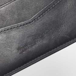 Louis Vuitton Black Coated Canvas Slender Bifold Wallet