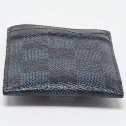 Louis Vuitton Damier Cobalt Canvas Pince Card Holder