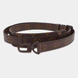 Louis Vuitton Brown Coated Canvas Monogram Chess Soft Trunk