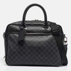 Pre Owned Louis Vuitton Damier Graphite Canvas Icare Business Bag
