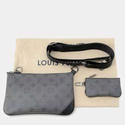 Louis Vuitton Noir Monogram Eclipse Reverse Trio Messenger Bag