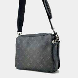 Louis Vuitton Noir Monogram Eclipse Reverse Trio Messenger Bag