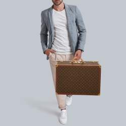 Pre Owned Louis Vuitton Monogram Canvas Alzer 60 Suitcase