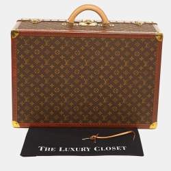 Pre Owned Louis Vuitton Monogram Canvas Alzer 60 Suitcase