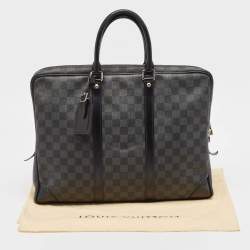 Louis Vuitton Damier Graphite Canvas Porte Documents Voyage GM Bag