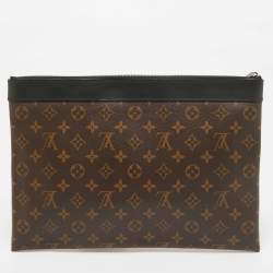 Louis Vuitton Monogram Macassar Canvas Discovery GM Pochette