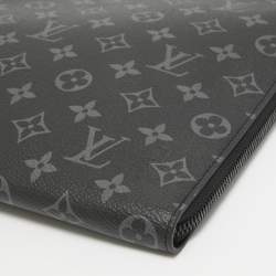 Louis Vuitton Monogram Eclipse Canvas Pochette Jour NM 