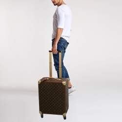 Louis Vuitton Monogram Canvas Rolling Trunk