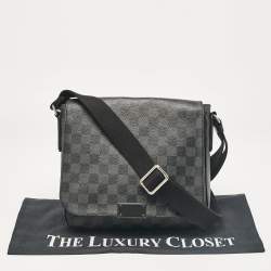 Louis Vuitton Damier Graphite Canvas District PM Bag