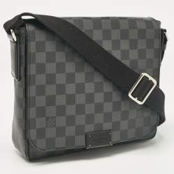 Louis Vuitton Damier Graphite Canvas District PM Bag
