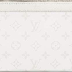 Louis Vuitton Optic White Taigarama Canvas Gaston Wearable Wallet