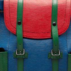 Louis Vuitton Multicolor Epi Leather Christopher MM Backpack