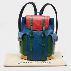 Louis Vuitton Multicolor Epi Leather Christopher MM Backpack