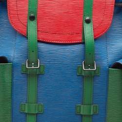 Louis Vuitton Multicolor Epi Leather Christopher MM Backpack