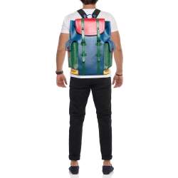 Louis Vuitton Multicolor Epi Leather Christopher MM Backpack