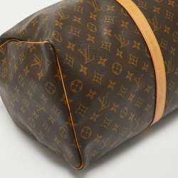 Louis Vuitton Monogram Canvas Keepall 50 Bag