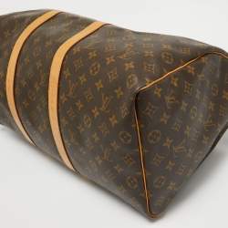Louis Vuitton Monogram Canvas Keepall 50 Bag
